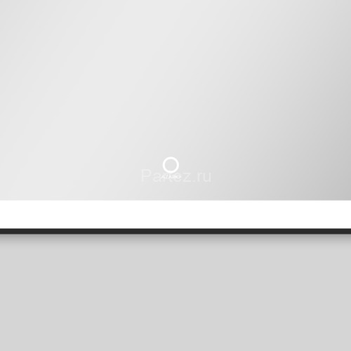 Зеркало AZARIO Fantasy 1000х700 с подсветкой, сенсорный выключатель с функцией диммера, в алюминиево