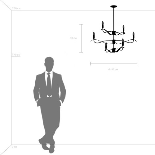Потолочная люстра Lightstar 733263