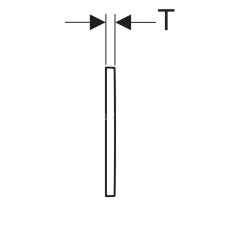 Кнопка смыва Geberit Omega 30, двойной смыв, белый