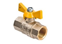 Кран шаровой газовый 1/2&quot; в-в баб. VALTEC VALGAS