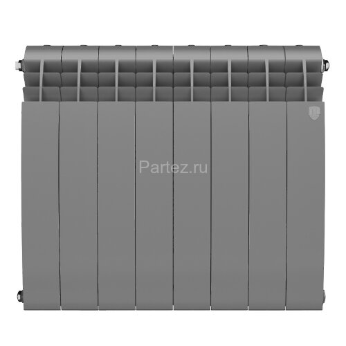 Биметаллический радиатор Royal Thermo BiLiner Silver Satin 500/87-8
