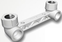 Настенный комплект для смесителя PPR 20х1/2&quot; Lammin