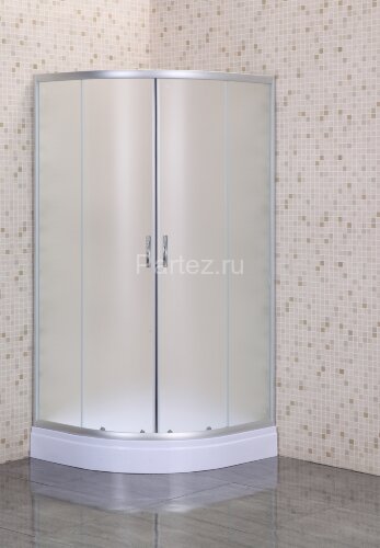 Душевое ограждение Loranto 100х100х195, поддон 13 см (CS-8025S)