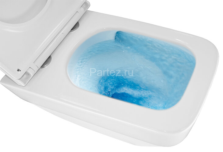 Сет LORANTO Инсталляция + подвесной унитаз Azario MONEO безободковый, слив "Торнадо", в комплекте с