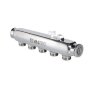 Коллектор распределительный НЕРЖ. 1"х9х3/4"ЕК VALTEC