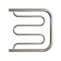 Полотенцесушитель водяной ДВИН D 60/60 c полкой 1&quot;-1/2&quot; К0 полированный (4627086011797)