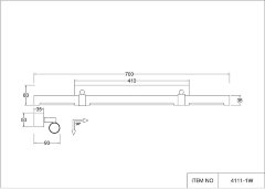 Настенный светильник Favourite 4111-1W