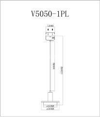Подвесной светильник Moderli V5050-1PL