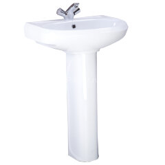 Пьедестал для раковины Santeri Вест белый (1.3601.8.S00.00B.0)