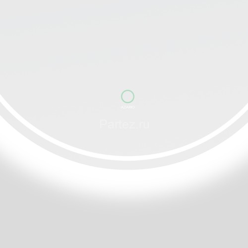 Зеркало AZARIO Izmira D600 с подсветкой, сенсорный выключатель с функцией диммера (AZ-Z-003CS)