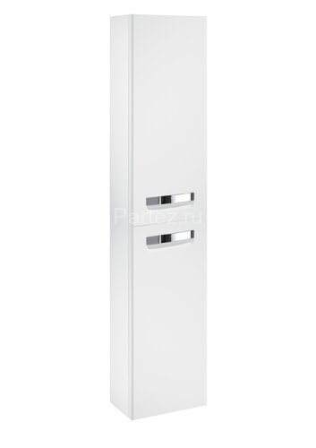 Шкаф-пенал Roca The Gap 35 L подвесной, глянцевый, левый, белый (ZRU9302884)