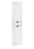 Шкаф-пенал Roca The Gap 35 L подвесной, глянцевый, левый, белый (ZRU9302884)