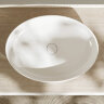 Раковина - чаша Hansgrohe Xuniva D 550x400x175 накладная, белый (60165450)
