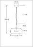 Подвесной светильник Arte Lamp A2404SP-33SM