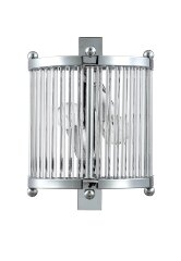 Бра Crystal Lux TADEO AP2 CHROME/TRANSPARENTE