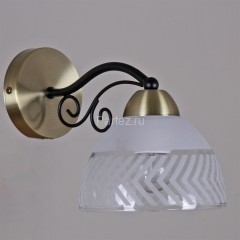 Бра ILLUMICO IL0435-1WSQ-24 BK AB SPICA