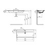 Раковина Ideal Standard CONNECT AIR Vanity 104, белая (E027401)