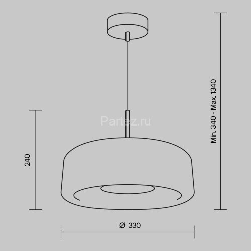 Подвесной светильник Maytoni MOD127PL-L6AM
