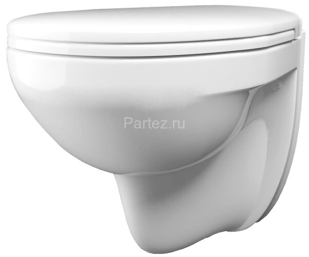 Унитаз подвесной LAUTA 270х470х365 быстросъемное сиденье с микролифтом, белый (47302100005)