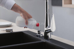 Диспенсер для жидкого мыла Hansgrohe, встраиваемый, хром (40448000)