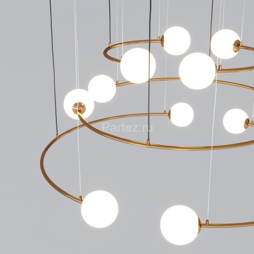 Подвесная люстра Bogate's 359/12 латунь