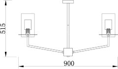 Потолочная люстра Freya FR5206PL-08FG