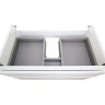Комплект тумба Azario Velluto 80 800х450х660 подвесная, с раковиной Slim 80, белый матовый (CS000886