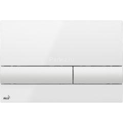 Кнопка смыва Alcadrain, белая (M1710)