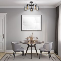 Потолочная люстра Escada 671/5P Chrome