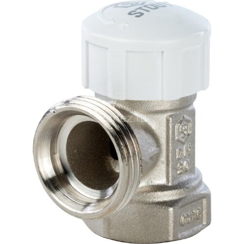 Клапан термостатический угловой 3/4" Stout