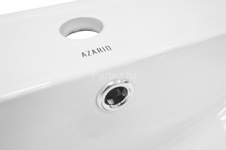 Комплект тумба Loranto Santorini 60 610х460х810 напольная, с раковиной Leon, Белый Глянец (CS0008697