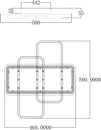 Потолочная люстра Escada 10215/S LED