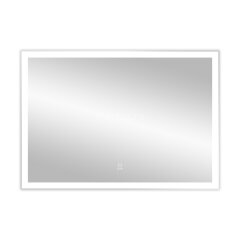 Зеркало AZARIO Havana 1000х700 с подсветкой, сенсорный выключатель с функцией диммера, алюминиевая р