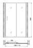 Душевая дверь Gemy Victoria S30191D
