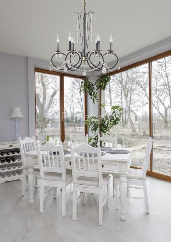 Подвесная люстра Arti Lampadari Casabona E 1.1.6.501 B