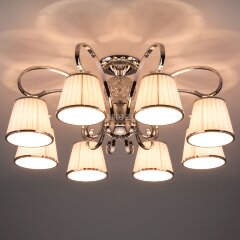 Потолочная люстра Eurosvet 60088/8 хром