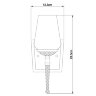 Бра Arte Lamp A1722AP-1BA