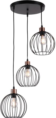 Подвесной светильник Imex MD.0229-3-P BK