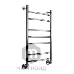 Полотенцесушитель водяной Маргроид Лесенка &quot;Вид 5&quot; без полки 100х50 (комплект), хром