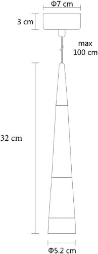 Подвесной светильник Arte Lamp A6576SP-1CC