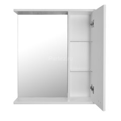 Зеркало-шкаф Loranto София 60 правый 600х700х155 без светильника, белый (CS00077141)