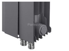 Радиатор Royal Thermo PianoForte 500 /Silver Satin - 8 секц. VDR