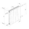 Радиатор Royal Thermo PianoForte 500 /Bianco Traffico - 8 секц. VDR