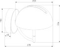 Бра Eurosvet 50083/1 LED золото