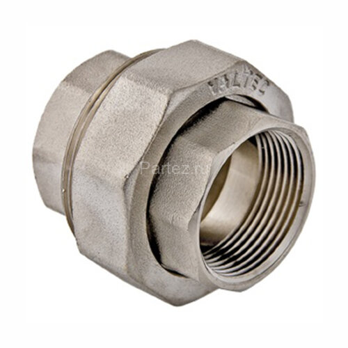 Американка прямая хромированная ВР 1/2" VALTEC
