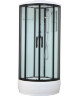 Timo Standart T-6680 Black душевая кабина (80*80*220), шт