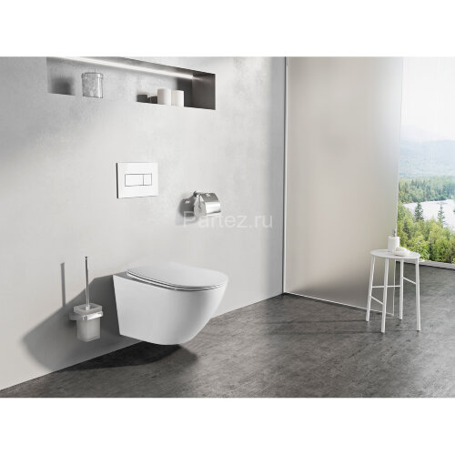 СЕТ: Инсталляция IDROSPANIA MENORCA + унитаз Azario Grado смыв "Торнадо", с сиденьем микролифт (4022