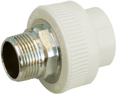 Муфта комбинированная PPR-НР D63х2&quot; Ekoplastik