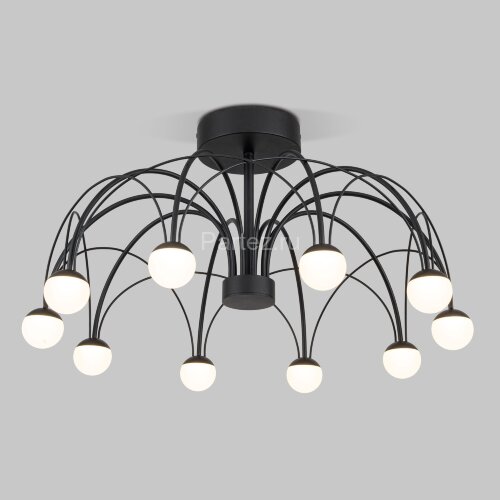 Потолочная люстра Eurosvet 90035/10 LED черный