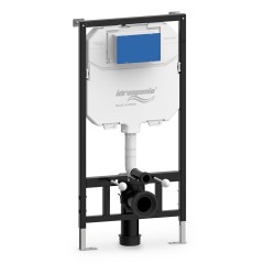 СЕТ IDROSPANIA: Инсталляция TABARCA + кнопка к инсталляции Andrea черная матовая (40230+30354)